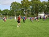 Laatste training S.K.N.W.K. JO9-1 van seizoen 2022-2023 (partijtje tegen de ouders) (3/178)